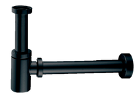 CREAVIT Сифон для раковины латунь ЧЕРНЫЙ SF198S — фото 1, Сифоны для раковины