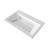 Раковина "БЛИСС-70 см" белая глянец 10.R01.70.000 — фото 1, Раковины