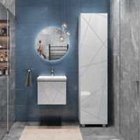 Товар: Тумба под раковину VIGO Geometry 50 подвесная белый (032) - фото 6 Тумба под раковину VIGO Geometry 50 подвесная белый (032) — фото 6, Тумбы под раковину