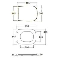 Сиденье с крышкой GLOBO GENESIS с микролифтом цвет белый GN022BI — фото 2, Сиденья для унитаза