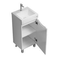 Товар: Тумба напольная "ВИСТА-40 см" с 1-ой двер.,правая, белый глянец (ум. Alice-40) 104062 - фото 4 Тумба напольная "ВИСТА-40 см" с 1-ой двер.,правая, белый глянец (ум. Alice-40) 104062 — фото 4, Тумбы под раковину