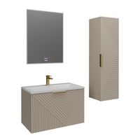 Товар: Тумба подвесная "БЛИСС-60 см" с 1 ящ. беж. матовая (ум. Блисс-60 см.) 106045 - фото 2 Тумба подвесная "БЛИСС-60 см" с 1 ящ. беж. матовая (ум. Блисс-60 см.) 106045 — фото 2, Тумбы под раковину