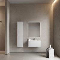 Тумба подвесная SANCOS Snob R 1.0 790х445х406, c одним ящиком оснащенным доводчиками, Bianco , арт. арт-SNR1.080W — фото 5, Тумбы под раковину