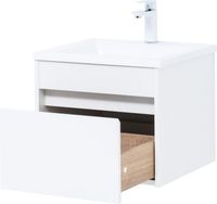 Тумба под раковину Aquanet Токио 48 белый (подвесная, 1 ящик) 00236915 — фото 1, Тумбы под раковину