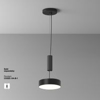 Товар: Потолочный светильник Technical C032CL-24W4K-RD-B - фото 7 Потолочный светильник Technical C032CL-24W4K-RD-B — фото 7, Подвесные светильники