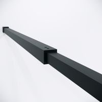 Товар: Душевая перегородка Niagara Nova (100х200) черный матовый,стекло рифленое/тонированное,1 место арт-NG-481-10FBLACK - фото 7 Душевая перегородка Niagara Nova (100х200) черный матовый,стекло рифленое/тонированное,1 место арт-NG-481-10FBLACK — фото 7, Душевые перегородки