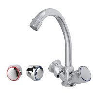 Смеситель для кухни Сантаком stOMEGA 3306-4, хром — фото 1, Смесители для кухни