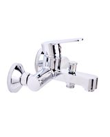 OneLife смеситель для ванны/душа однорычажный полимерный, хром арт-P07-100cr — фото 4, Смеситель для ванны