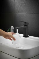 Смеситель для раковины BELZ , черный арт-B10658-7 — фото 5, Смесители для раковины