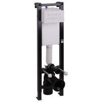 QUADRA Сист. инсталляции h1150x300 мм. д/подв. WC, с возм. угл.уст-ки (крепл.стена-пол, без клавии) 20453 — фото 1, Инсталляции