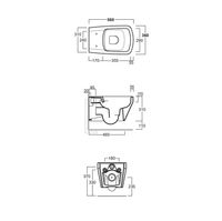 Товар: Унитаз SIMAS BADEN BADEN подвесной безободковый цвет черный матовый BB18/F85.NM - фото 3 Унитаз SIMAS BADEN BADEN подвесной безободковый цвет черный матовый BB18/F85.NM — фото 3, Подвесные унитазы