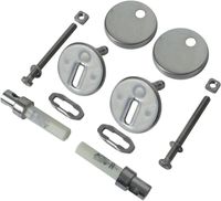 Крепеж для крышки унитаза Allen Brau soft full fixing kit арт-D40 FLAT — фото 3, Комплектующие для туалета