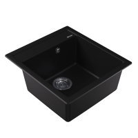 Мойка "Липси" 460, нуар арт-20.280.B0460.208 — фото 1, Кухонные мойки