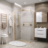 Товар: Боковая стенка Grossman Pragma (90х195) золото сатин,стекло прозрачное, 1 место арт-200.K33.03.90.32.00 - фото 2 Боковая стенка Grossman Pragma (90х195) золото сатин,стекло прозрачное, 1 место арт-200.K33.03.90.32.00 — фото 2, Боковые стенки