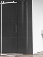 Боковая панель, стекло 8мм, цвет профиля хром. Размер 900*1950 арт-AQM4203F-9 — фото 1, Боковые стенки