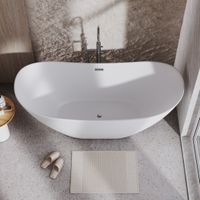 Ванна отдельностоящая Grossman Galaxy GR-2103M (180х77х72) цвет белый матовый,1 место — фото 4, Акриловые ванны