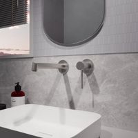 Смеситель для раковины Desire VBFW-1D1BN встраиваемый однорычажный, брашированный никель — фото 2, Смесители для раковины