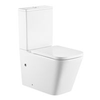 Унитаз-компакт IBERICA BLANCA TOLEDO MAXI Tornado белый (IB.TLM.124.1B1) — фото 2, Напольные унитазы