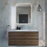 База под раковину Luka 1000 подвесная, 2 выкатных ящика soft-close, C.Oak арт-VMC-2L100CO — фото 5, Тумбы под раковину