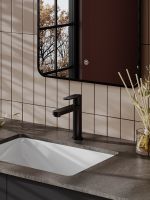 Agger Sweet смеситель для раковины однорычажный, черный матовый арт-A2702144 — фото 3, Смесители для раковины