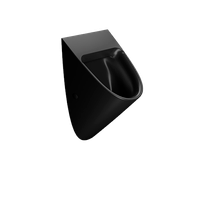 COMMUNITY с безободковой системой смыва без крышки фаянсовый черный матовый арт-769526 — фото 2, Писсуары