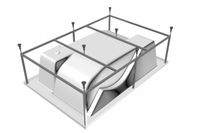 Товар: Каркас Kaliope 150х150 Гл000003449 - фото 1 Каркас Kaliope 150х150 Гл000003449 — фото 1, Комплектующие