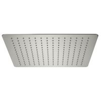 RIMINI Верхний душ, 400x400 mm., inox, антикальций, хром 29664 — фото 2, Верхние души