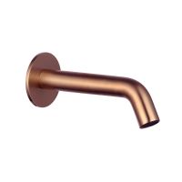 AQM8302BC Излив встраиваемый 110-180мм, латунь, шлифованная медь — фото 1, Изливы