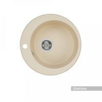 Товар: Мойка для кухни Иверия 480x480x190 мм,круглая, шампань 1A711032IV290 - фото 1 Мойка для кухни Иверия 480x480x190 мм,круглая, шампань 1A711032IV290 — фото 1, Кухонные мойки