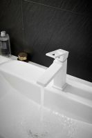 Смеситель для раковины BELZ , белый арт-B10658-8 — фото 5, Смесители для раковины