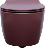 Чаша подвесного унитаза Allen Brau Fantasy бордо арт-4.11004.BD — фото 3, Подвесные унитазы