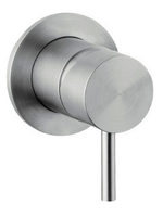 Смеситель для душа, Cisal, Xion, тип открывания воды-однорычажный, тип установки-встраиваемый, внутренняя часть-есть, цвет-Brushed Stainless Steel арт-XI000304D1 — фото 1, Смеситель для душа