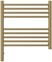 Полотенцесушитель электрический Сунержа Богема 3.1 прямая 500х500 МЭМ левый Матовое золото арт-032-6004-5050 — фото 1, Электрические полотенцесушители