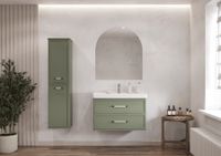 Зеркало САНТА-БАРБАРА 80, овальное 1A286702CB010 — фото 4, Зеркала в ванную комнату