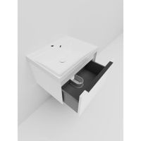 Тумба под раковину подвесная La Fenice SIMPLA FNC-01-SIM-B-60, белая — фото 5, Тумбы под раковину