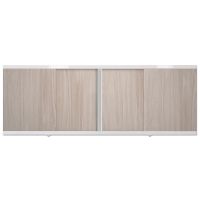 экран под ванну Rumba 150 светлое дерево MELODIA MBSR15004 — фото 1, Экраны для ванн