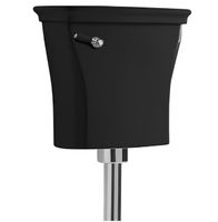 Бачок Artceram Civitas на средней трубе цвет черный арт-CIC007 03 00 — фото 1, Комплектующие для туалета