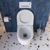 Унитаз подвесной безободковый с сиденьем и смывом TORNADO BelBagno SOFT-TOR арт-BB084CH-TOR/SC — фото 5, Подвесные унитазы