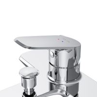 Func, смеситель д/ванны/душа, хром арт-F8F10000 — фото 7, Смеситель для ванны