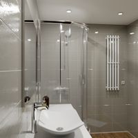 Полотенцесушитель Арго (электро.) 120х27 (скр.монтаж, унив.подкл., Белый матовый), Альтасан арт-Арго12027БМ — фото 1, Электрические полотенцесушители