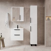 Тумба под раковину VIANT СИЦИЛИЯ 80 напольная белый (VSIC80MDBEL-T2Y) — фото 7, Тумбы под раковину