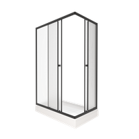 ДО Вента-БВ 120*80, прямоуг. низ. подд. (2 места+сифонD90мм) арт-Щ0000064630 — фото 5, Прямоугольные душевые уголки