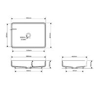 Товар: Раковина накладная ABBER Stein белая матовая арт-AS2629 - фото 4 Раковина накладная ABBER Stein белая матовая арт-AS2629 — фото 4, Раковины накладные