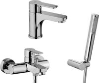 Набор смесителей Paffoni Red 3 в 1 (сет 5) 00255123 — фото 8, Готовые комплекты для ванной комнаты