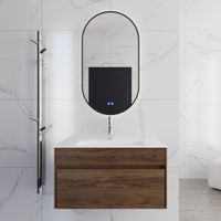 База под раковину Chiara 800 подвесная, 1 выкатной ящик soft-close, C.Oak арт-VMC-2C800CO — фото 5, Тумбы под раковину