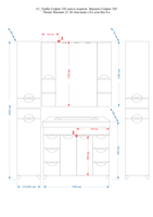 Товар: Тумба под раковину арт-П-Соф01100-0116Я - фото 2 Тумба под раковину арт-П-Соф01100-0116Я — фото 2, Тумбы под раковину