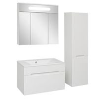 Тумба подвесная OLIVIA 80 /1 ящ/ AQUA DE MARCO 2080COLI/H — фото 5, Тумбы под раковину