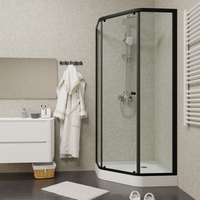 Ограждение VIVA90B N душевое Ceruttispa без поддона (90x90x195) — фото 57, Прямоугольные душевые уголки