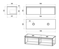 Тумба под раковину арт-П-Вис-09150-012Я — фото 10, Тумбы под раковину