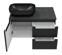 Тумба под раковину арт-CAR-01080-021П2Я — фото 2, Тумбы под раковину